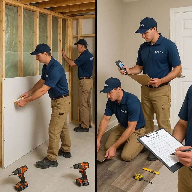 Repairs and Reconstruction process in Rural Hall, NC