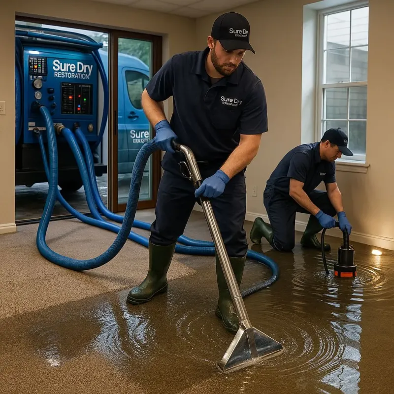 Water Extraction and Removal process in Rural Hall, NC